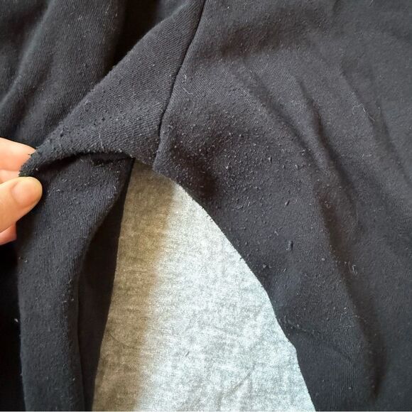 Sz Medium Our Universe Black Marvel Avengers Snap Button Sweatpants - Picture 11 of 12